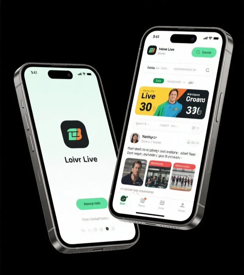 亚洲排球App界面展示